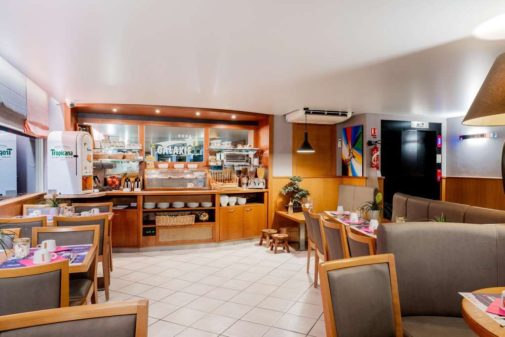 The Originals City, Hotel Galaxie, Nice Aeroport Saint-Laurent-du-Var Restoran gambar
